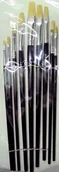 Artykuły kaletnicze - PielegnacjaObuwia Zestaw pędzli dokładne malowanie PŁASKIE 8szt 618/artok12_20140223181333 - miniaturka - grafika 1