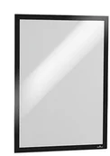 Ramki na zdjęcia - Durable 488101 rama magnetyczna Duraframe A5 dużym opakowaniu, 236 X 174 MM, woreczek 10 sztuk czarna, czarny A3 488301 - miniaturka - grafika 1