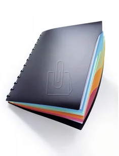 Durable Album ofertowy Duralook Style 20 koszulek czarny 2435-01 - Ofertówki - miniaturka - grafika 2