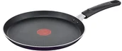Patelnie - Tefal Patelnia w kolorze szaro-czarnym do naleśników - 25 cm - miniaturka - grafika 1