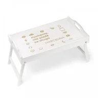 Ławy i stoliki kawowe - Murrano Personalizowany Stolik do Laptopa STL-NAT-024 - miniaturka - grafika 1