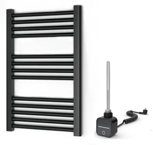 WARMTEC Grzejnik łazienkowy elektryczny 45 x 70 cm ENCANTO Warmtec antracyt/czarny ENCANTO-450X700-A-EL - Grzejniki łazienkowe - miniaturka - grafika 2