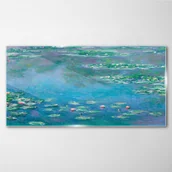 Obrazy i zdjęcia - PL Coloray Obraz Szklany Woda lilie Monet 100x50cm - miniaturka - grafika 1