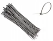 Inne mocowania - 100 x Szare Opaski Zaciskowe Trytki 4,8 x 450 mm - miniaturka - grafika 1