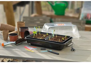 Nature Mini szklarnia z ogrzewaniem, 6020230 Outsideliving - Szklarnie ogrodowe - miniaturka - grafika 3