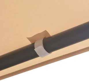 vidaXL Altana/namiot ogrodowy, 4x4 m, stal, beżowy 43171 - Pawilony ogrodowe - miniaturka - grafika 4