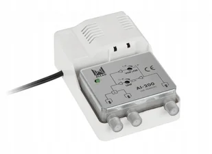 Wzmacniacz antenowy szerokopasmowy AI-200 Alcad - Wzmacniacze antenowe - miniaturka - grafika 3