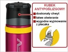Thermos Termos z kubkiem do warunków ekstremalnych 500 ml brązowy 150070 - Termosy - miniaturka - grafika 7