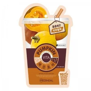 Mediheal Vita Pumpkin Mask 20 ml Maska liftingująco wygładzająca z dynią LETNIA WYPRZEDAŻ DO 80% - Maseczki do twarzy - miniaturka - grafika 2