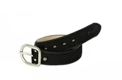 Akcesoria jeździeckie - Pikeur Pasek do spodni skórzany - black 18220_1357 - miniaturka - grafika 1