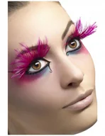 Sztuczne rzęsy i akcesoria - Sztuczne rzęsy doklejane Piórka 24254 pióra Pink - miniaturka - grafika 1