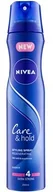 Kosmetyki do stylizacji włosów - Nivea Care & Hold regenerujący lakier do włosów mocno utrwalający 250 ml - miniaturka - grafika 1
