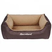 Legowiska dla psów - Recobed Kanapa Sargasso Brąz & Beż Rozm. M 80x65 cm - miniaturka - grafika 1