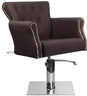 Fotele fryzjerskie - ACTIVESHOP HAIR SYSTEM FOTEL FRYZJERSKI BER 8541 BRĄZOWY AS_125410 - miniaturka - grafika 1