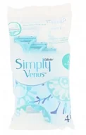 Maszynki do golenia i wkłady - Gillette Venus Simply maszynka do golenia 4 szt dla kobiet - miniaturka - grafika 1