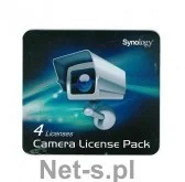 Serwery plików NAS i macierze dyskowe - Synology NAS Acc Camera License Pack 4C Camera Licenses 4pcs (15-200000103) - miniaturka - grafika 1
