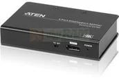 Rozgałęźniki - ATEN VS192A-AT-G 2 Port DisplayPort Splitter 4K VS192A-AT-G - miniaturka - grafika 1