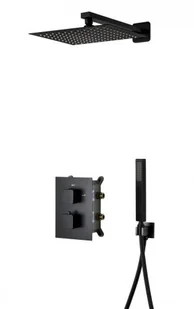 CORSAN Corsan Zestaw podtynkowy Z01TBL czarny z baterią termostatyczną - Stelaże i zestawy podtynkowe do WC CORSAN Corsan Zestaw podtynkowy Z01TBL czarny z baterią termostatyczną - Stelaże i zestawy podtynkowe do WC - miniaturka - grafika 1