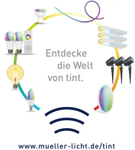 TINT Müller Licht tint LED-Strip Outdoor, 500 cm - Systemy inteligentnych domów - miniaturka - grafika 2