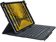 Etui do tabletów - Logitech Universal Folio ze zintegrowaną klawiaturą Bluetooth 3.0 (z myślą o firmy Apple, tabletów z systemem Android lub Windows o przekątnej ekranu 9  10 cali, czarny 920-008337 - miniaturka - grafika 1