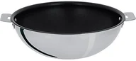 Cristel cristel Wok t28qe casteline amovible Wok z powłoką nieprzywierającą exceliss, ze stali nierdzewnej, średnica 28 cm, 34,5 x 28 x 8,9 cm WOKT28QE