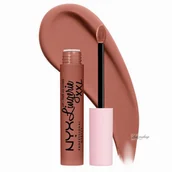 Szminki - NYX Professional Makeup Professional Makeup - Lip Lingerie XXL Matte Liquid Lipstick - Matowa pomadka do ust w płynie - 4 ml - 25 - CANDELA BABE - miniaturka - grafika 1