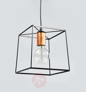 Viokef Agatha - lampa wisząca z metalową podstawą - Lampy sufitowe - miniaturka - grafika 5