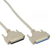 Adaptery i przejściówki - InLine Adapter AV Szeregowy przedłużacz Kabel molded DB37 męski - żeński - miniaturka - grafika 1