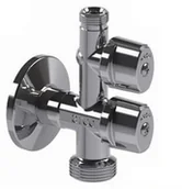 Akcesoria hydrauliczne - ARCO Kulowy zawór kątowy odcinający 3/8" x 3/4" x 1/2" ARCO_COMB5MAC - miniaturka - grafika 1