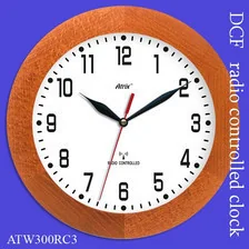 Atrix Zegar drewniany sterowany radiowo K4 ATW300RC4 - Zegary - miniaturka - grafika 3