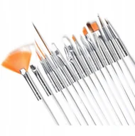 Akcesoria do paznokci - Pędzelki do zdobień 15szt perłowe - miniaturka - grafika 1