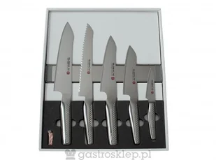 Global Zestaw Noży NI z listwą magnetyczna GN-5005A/M30 - Noże kuchenne - miniaturka - grafika 2