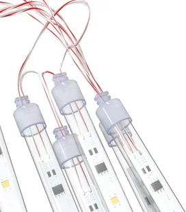 vidaXL Lampki choinkowe  Lampki meteory 8 szt. 50 cm 288 ciepłe białe LED wewn./zewn 328546 - Oświetlenie świąteczne - miniaturka - grafika 6