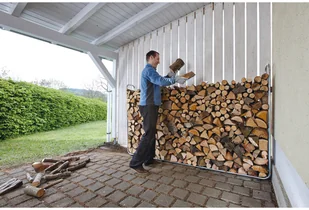 Wolfcraft GmbH Stojak na drewno opałowe XXL 5125000 - Akcesoria kominkowe - miniaturka - grafika 2