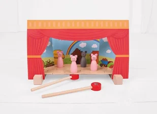 Bigjigs Toys Teatr magnetyczny Toys BJ948 - Zabawki interaktywne dla dzieci - miniaturka - grafika 5