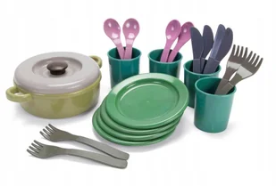 Dantoy Green Bean Zestaw obiadowy z recyklingu - Zabawki AGD - miniaturka - grafika 4