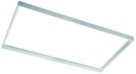 Oprawy, klosze i abażury - GTV Ramka do montażu natynkowego paneli LED 30x60 cm biała KING) RM-KNG300X600-00 - miniaturka - grafika 1