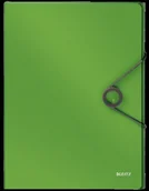 Teczki i skoroszyty - Leitz Teczka z gumką PP SOLID 30mm jasnozielona 45681050 - miniaturka - grafika 1