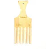 Pozostałe akcesoria fryzjerskie - Sibel Sibel B4 Bambusowy grzebień antystatyczny 0000045601 - miniaturka - grafika 1