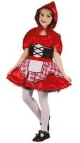 GoDan Strój dla dzieci "Czerwony Kapturek" rozm 130/140 cm SL-CK13 - Stroje karnawałowe - miniaturka - grafika 4