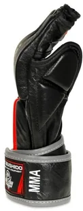 Bushido Rękawice do MMA ze Skóry Naturalnej e1v4-XL - Rękawice bokserskie - miniaturka - grafika 4