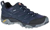 Buty trekkingowe męskie - Merrell męskie buty trekkingowe i wędrówki MOAB 2 GTX, niebieski J12135_NAVY - miniaturka - grafika 1