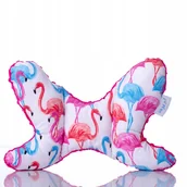 Akcesoria do fotelików - Poduszka podróżna motylek antywstrząsowy minky - miniaturka - grafika 1