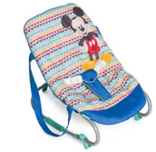 Leżaczki i huśtawki - Hauck hauck Leżaczzek Rocky Mickey Geo Blue 620359 - miniaturka - grafika 1
