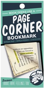 Page corner zakładka narożnikowa Geeks - Zakładki do książek - miniaturka - grafika 2