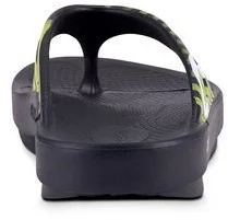 Oofos Klapki regeneracyjne OOriginal Sport Black Yellow Stripes - Klapki i japonki męskie - miniaturka - grafika 6