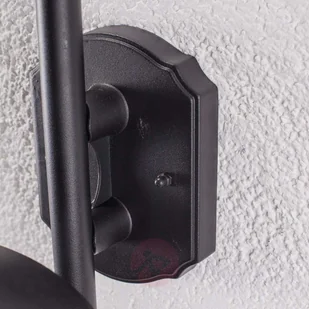 Lindby Wiejska lampa zewnętrzna czarna z czujnikiem ruchu IP44 - Daphne - Lampy ogrodowe - miniaturka - grafika 5