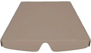 VidaXL Lumarko Zadaszenie do huśtawki ogrodowej, taupe, 150/130x70/105 cm! 312102 VidaXL - Markizy - miniaturka - grafika 4
