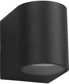 Lampy ogrodowe - Milagro Czarny Kinkiet Ogrodowy Ovalis 1x Gu10 Ip44 IP44 EKO8302 - miniaturka - grafika 1