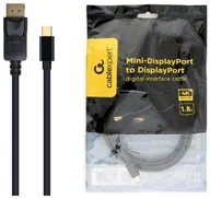 Kable - Gembird CCP-mDP2-6 kabel mini DisplayPort > DisplayPort 1.8m V1.2 4K Czarny - miniaturka - grafika 1